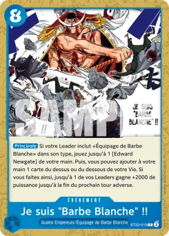 Je suis "Barbe Blanche" !! ST22-015 Ace et Newgate