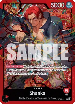 Shanks OP09-001 P2 Rouge Shanks