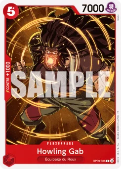 Howling Gab OP09-006 R1 Rouge Shanks