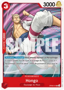Hongo OP09-011 R1 Rouge Shanks