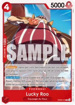 Lucky Roo OP09-015 R1 Rouge Shanks