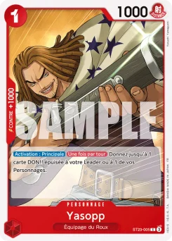 Yasopp ST23-005 Rouge Shanks