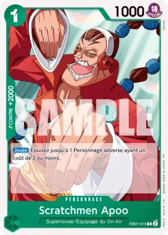 Scratchmen Apoo EB01-015 P3 Vert Jewelry Bonney
