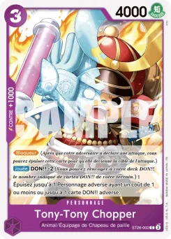 Tony-Tony Chopper ST26-002 Violet/Noir Monkey D. Luffy
