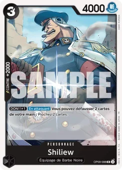 Shiliew OP09-088 R1 Noir Marshall D. Teach