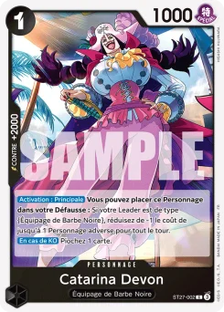 Catarina Devon ST27-002 Noir Marshall D. Teach