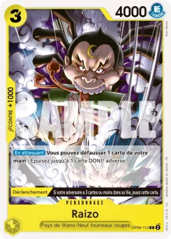 Raizo OP06-112 P1 Vert/Jaune Yamato