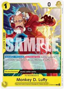 Monkey D. Luffy ST29-012 Egg Head