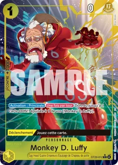Monkey D. Luffy ST29-012 P1 Egg Head