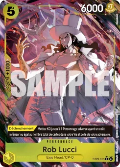 Rob Lucci ST29-013 P1 Egg Head