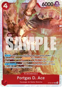 Portgas D. Ace ST30-007 Luffy et Ace