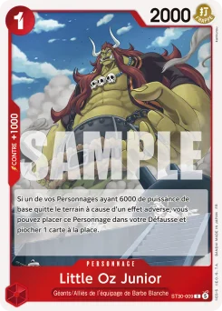 Little Oz Junior ST30-009 Luffy et Ace