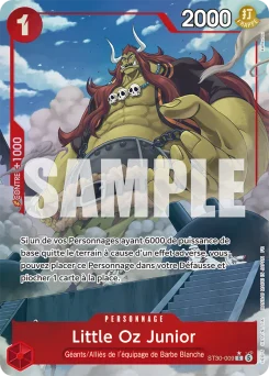 Little Oz Junior ST30-009 P1 Luffy et Ace