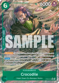 Crocodile ST30-010 P1 Luffy et Ace