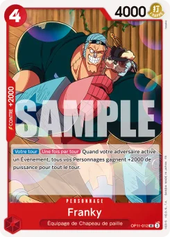 Franky OP11-012 R1 Rouge Monkey D. Luffy