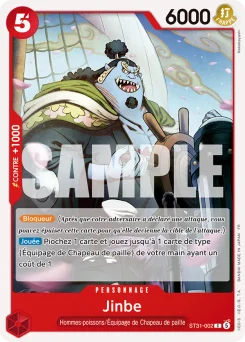 Jinbe ST31-002 Rouge Monkey D. Luffy