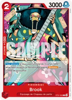 Brook ST31-003 Rouge Monkey D. Luffy